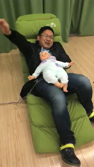 阵痛大叫视频,勇敢妈妈的真实写照